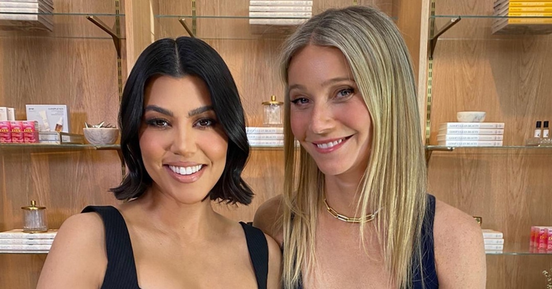 Gwyneth Paltrow Gives Kourtney Kardashian Advice on Blending Families